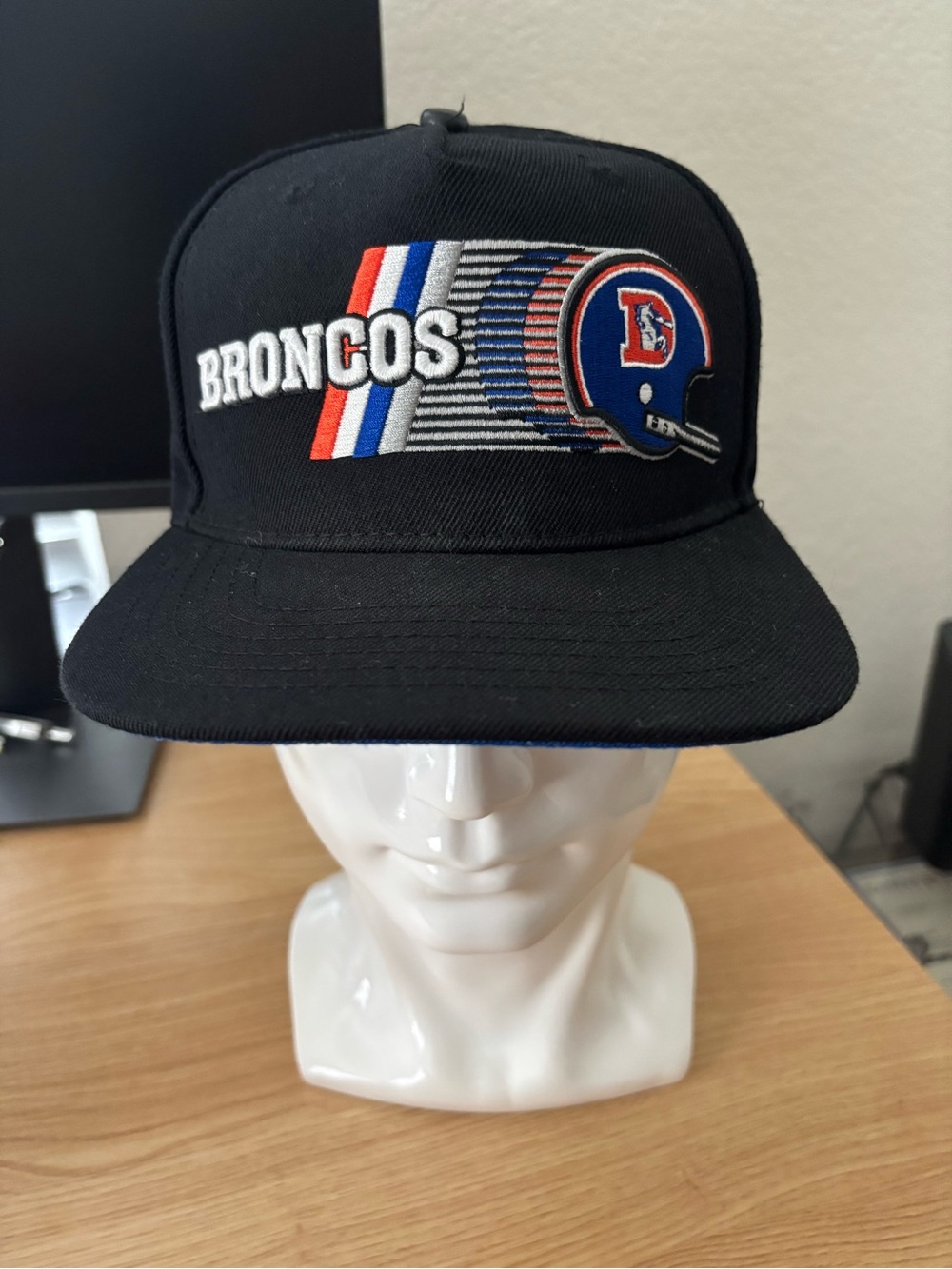 Denver Broncos Pro Standard Throwback Design SnapBack Hat - RARE